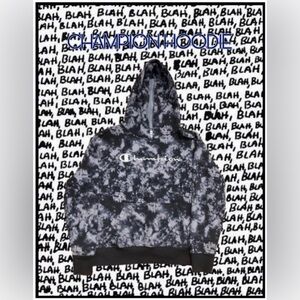 Champion Tie-Dye Black and White Sweatshirt